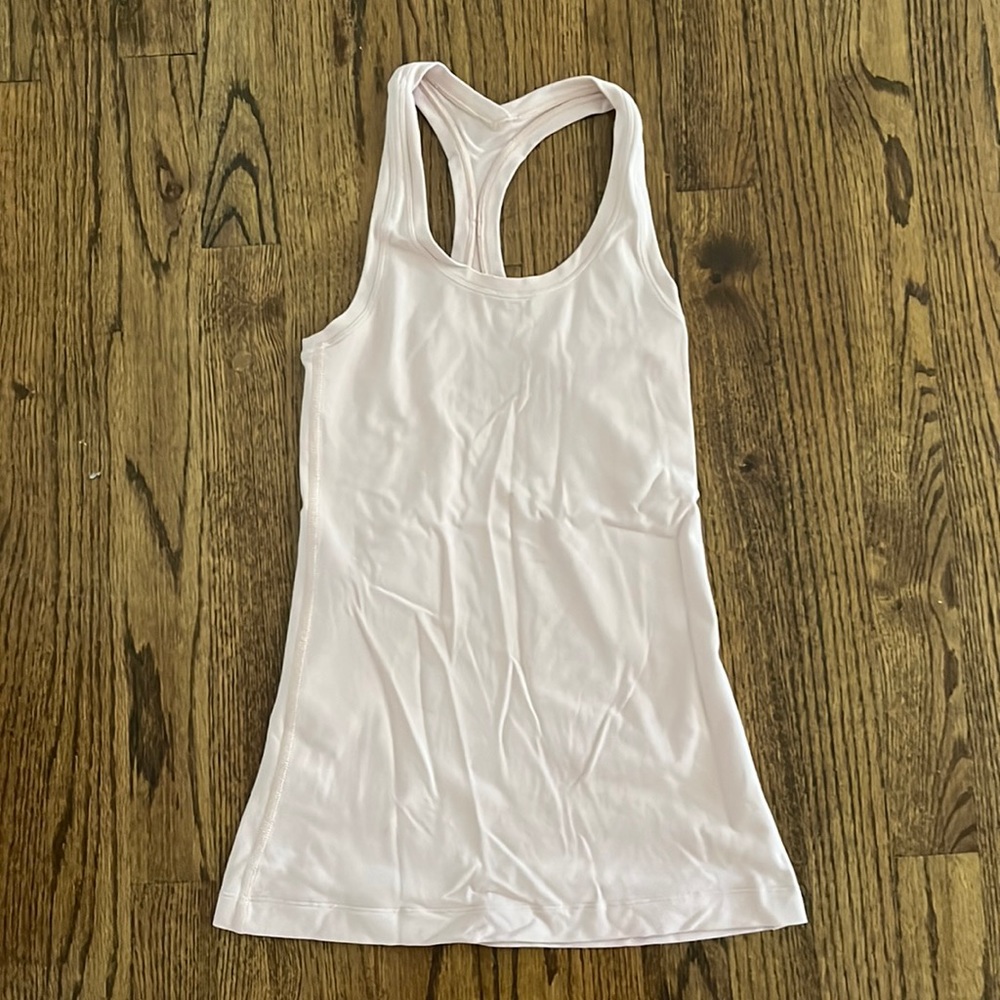 Lululemon Baby pink tank top